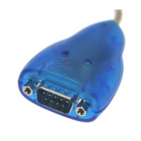 USB RS-232 Single Port Serial Adapter works with all Windows and Mac