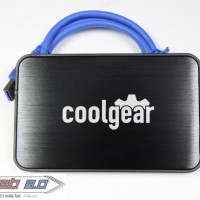 Ultra Portable Black 2.5 Inch SATA II to USB 3.0 External Enclosure w/ One-Touch Backup