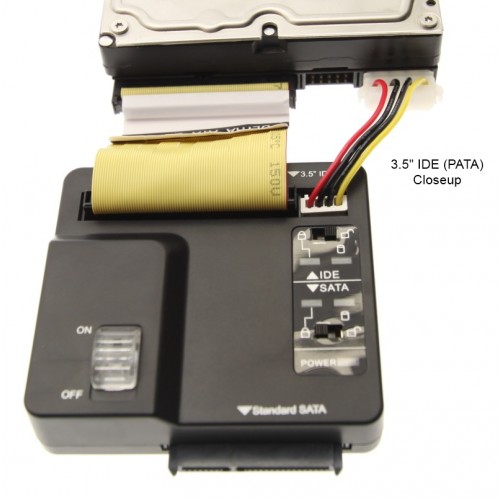 Adaptateur SATA Vers USB Convertisseur de Câble USB 3.0 Vers IDE/SATA 3  pour 2.5 3.5