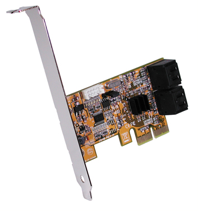4 Port SATA3 RAID PCIe Card w/ HyperDuo Modes