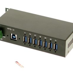 USB 3 Hub - 7-Port USB 3.0 Industrial Metal Case Hub