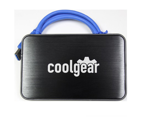 USB 3.1 Type-C SATA 2.5 HDD Enclosure - Coolgear