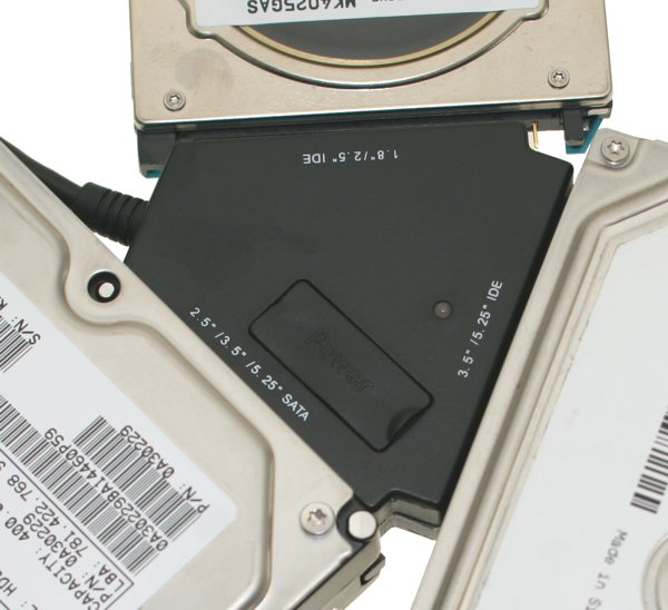 to SATA or IDE HDD and Optical Drive Adapter - Coolgear