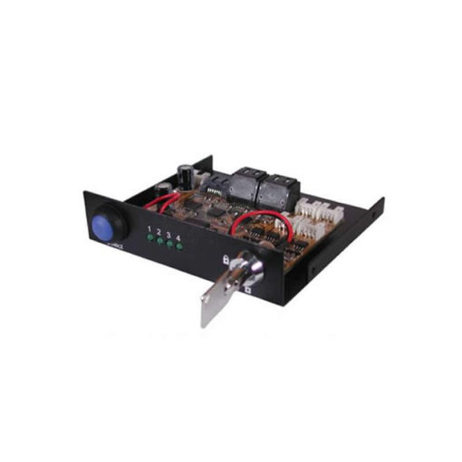 4 Port SATA II / III Switch 3.5inch Design With KeyLock and LED SATA adapter