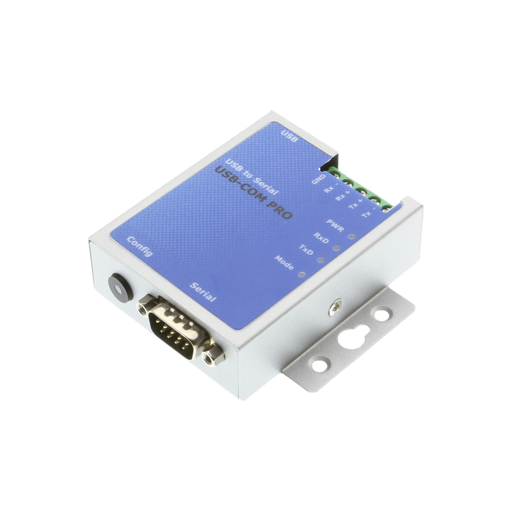 USB to RS-232 422 485 Auto Setup Adapter Windows Linux and Mac · Serial  Terminal Block 5-Wire Connector