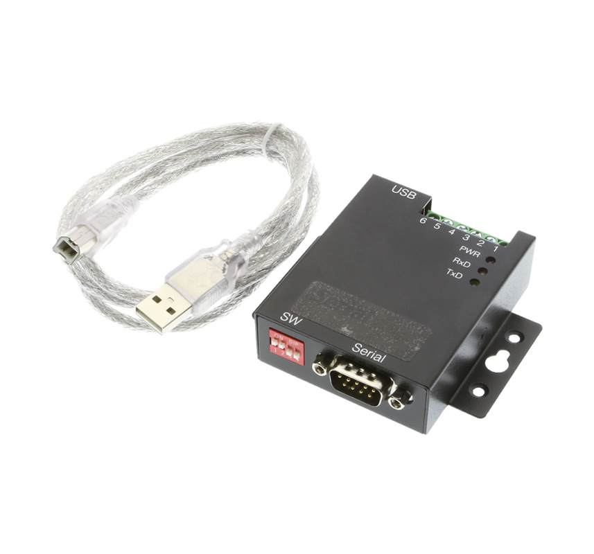 USB to Optical Adapter Industrial Isolated RS-422/485 - Coolgear