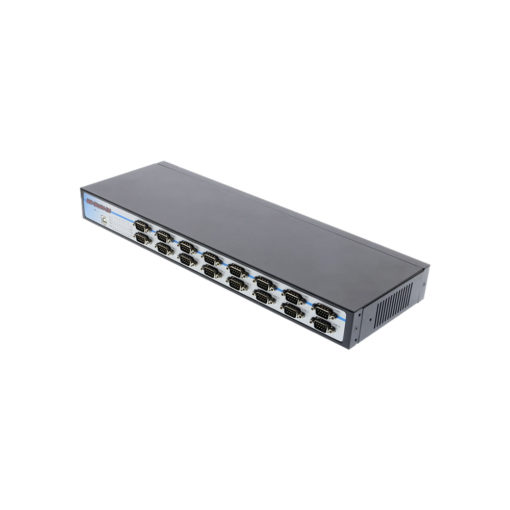 USB-16COM-RM 16 Port USB to Serial RS232 Adapter DB-9 Ports