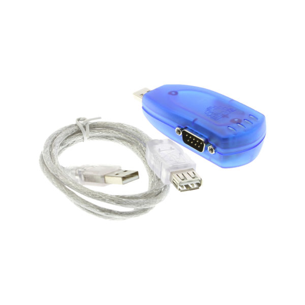 Dual Port RS-232 USB-to-Serial Plugin Adapter