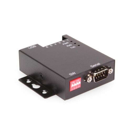 USB 2.0 to RS-232 / RS-422 / RS-485 Selectable Industrial Serial Adapter w/ 15kV ESD Surge Protection