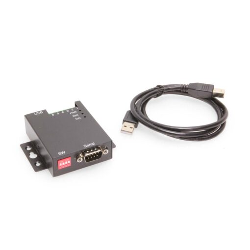 USB 2.0 to RS-232 / RS-422 / RS-485 Selectable Industrial Serial Adapter w/ 15kV ESD Surge Protection