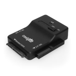 USB 2.0 to IDE / SATA Adapter, Works with 2.5/3.5/5.25 HDD