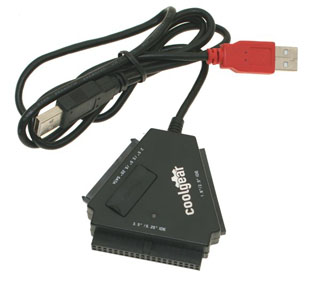 USB SATA or IDE and Optical Drive Adapter - Coolgear