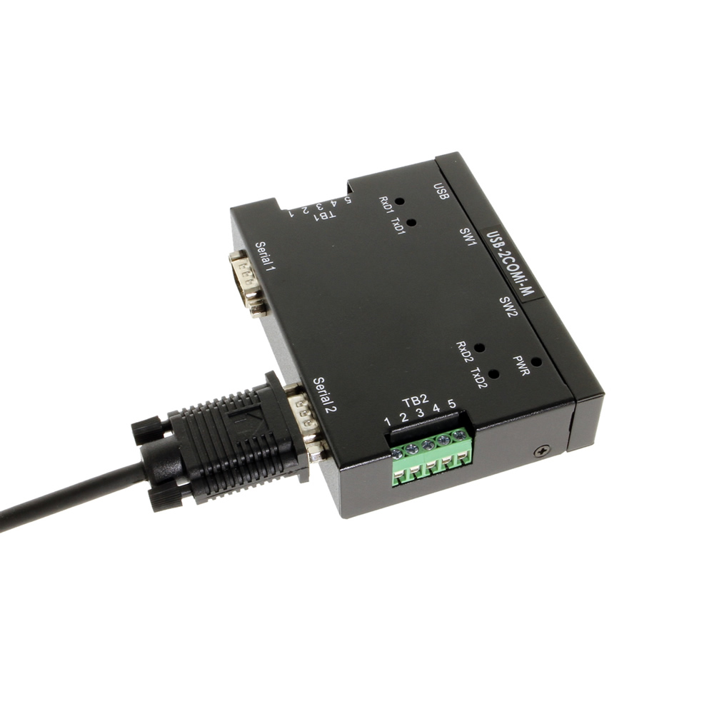 Dual port USB to RS485 / RS422 converter