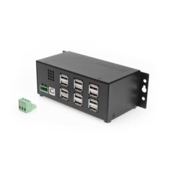 12 Port USB 2.0 Powered Hub w/ Port Status LEDs