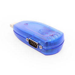 2-Port USB 2.0 to RS-232 DB-9 Industrial Serial Adapter w/ 15kV ESD Surge Protection