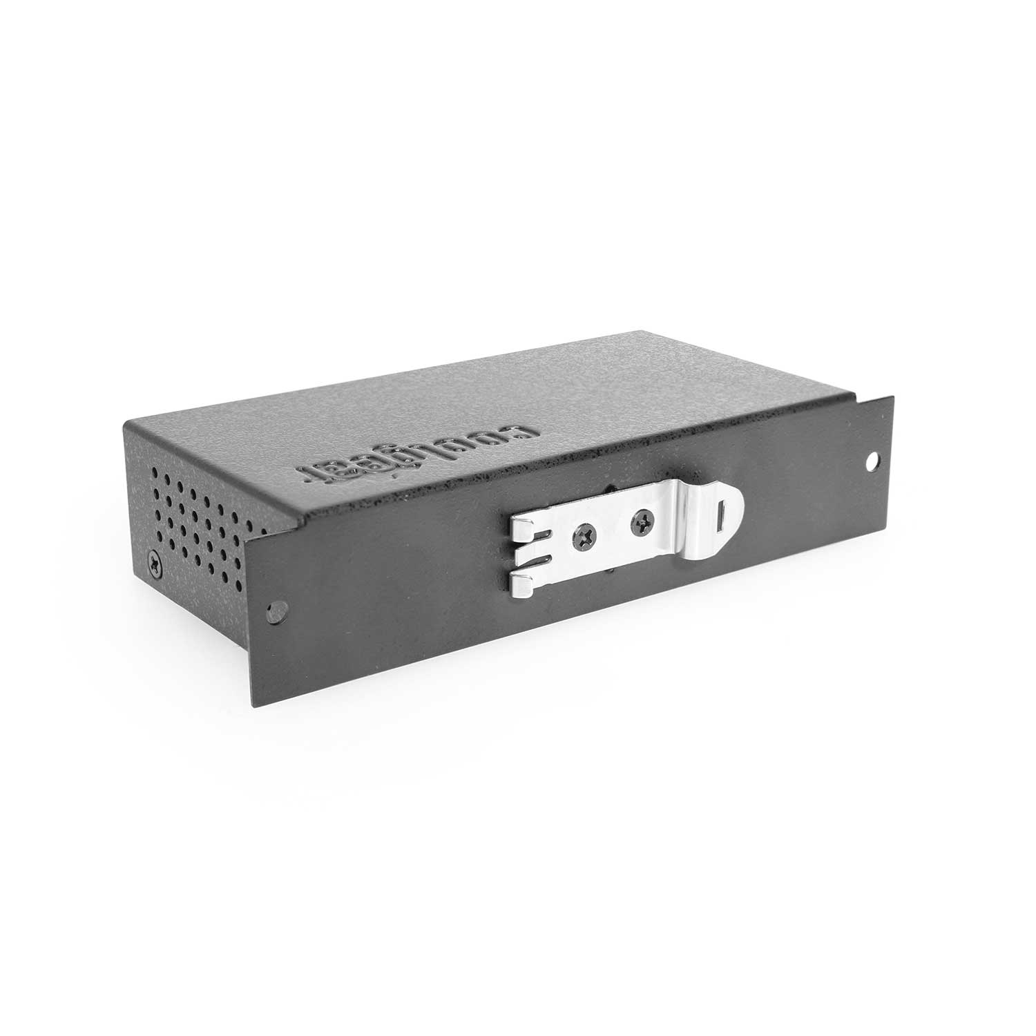 Coolgear Industrial 4-Port USB-C 3.2 Gen 1 Hub, 15kV ESD Protection, 5 Gbps Speeds, Rugged Metal Housing, DIN Rail And Wall Mountable