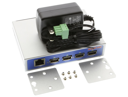 USB 2.0 Over IP Network 4-Port Hub Package
