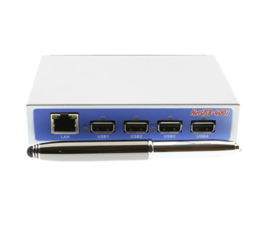 4 Port USB 2.0 Over IP Network Device Sharing Hub w/ Port & Network Status LEDs 4 Port Network Hub
