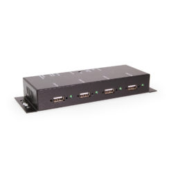 12 Port Industrial USB 3.2 Gen 1 Hub w/ Port Status LEDs 12 Port Industrial Hub