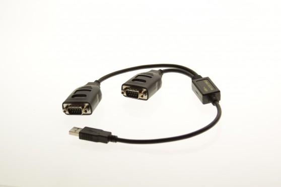 Dual Port USB to Serial RS-232 Adapter image