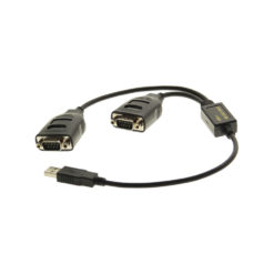 USB to RS232 Adapter – Two DB9 Male Ports