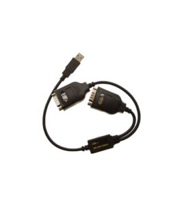Dual Port USB to Serial RS-232 Adapter with Prolific Chipset