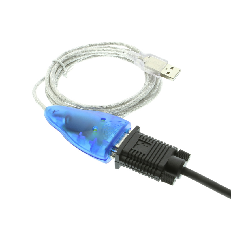 6FT RS232 DB9 9Pin Female to USB 2.0 A Male Serial Cable Adapter