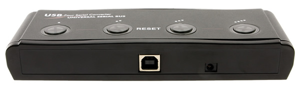 4 Port USB to Serial Adapter Type-B Upstream Port