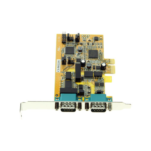 2 Port PCI Express RS422/485 w/ Optical Isolation & Surge Suppression