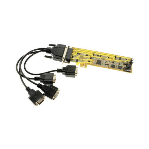 Breakout Cable Attached to PCI Express Card