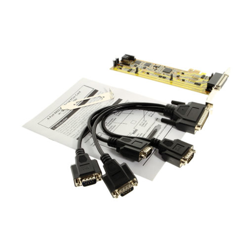 4 Port PCI Express RS422/485 w/ Breakout Cable