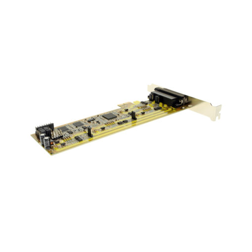 PCI Express card with 4 port breakout serial COM