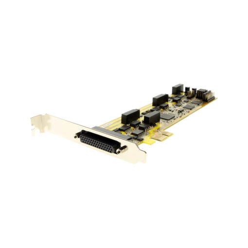 4 Port PCIe RS422/485 Breakout Cable – Optical ISO & Surge Suppression