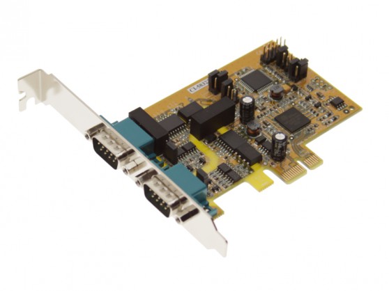 2 Port PCI RS422 / 485 w/ Optical Isolation and Surge Protection - SG-PCIE2S422485IS