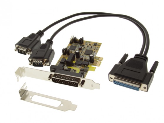 SG-PCIE2S422485OCTIS_kit - 2 Port PCI Express RS422/485 w/ Breakout Cable, Optical Isolation, & Surge Suppression image