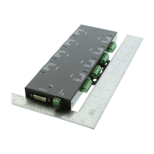 Optically Isolated 8 Port PCI Express Module Size