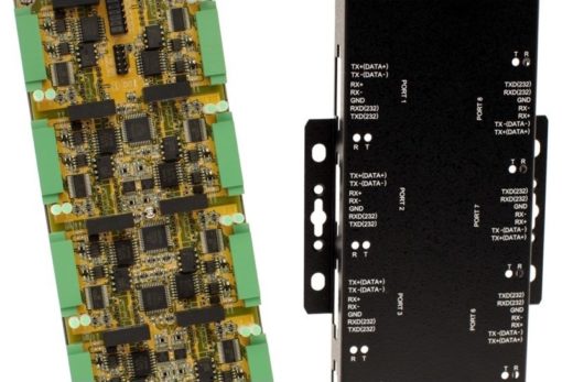 Rugged Industrial 8-Port Terminal Block RS232/422/485 to USB Adapter Industrial Terminal Block