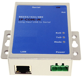 Device server RJ45 Connection