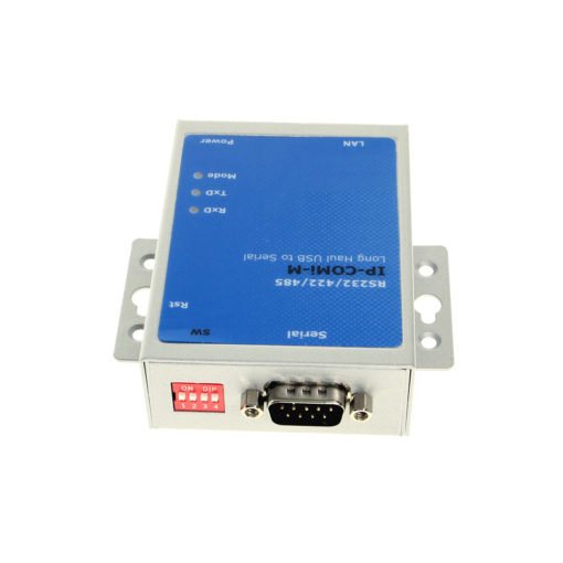 Industrial 1 Port DB9 RS-232/422/485 Serial over RJ45 Device Server