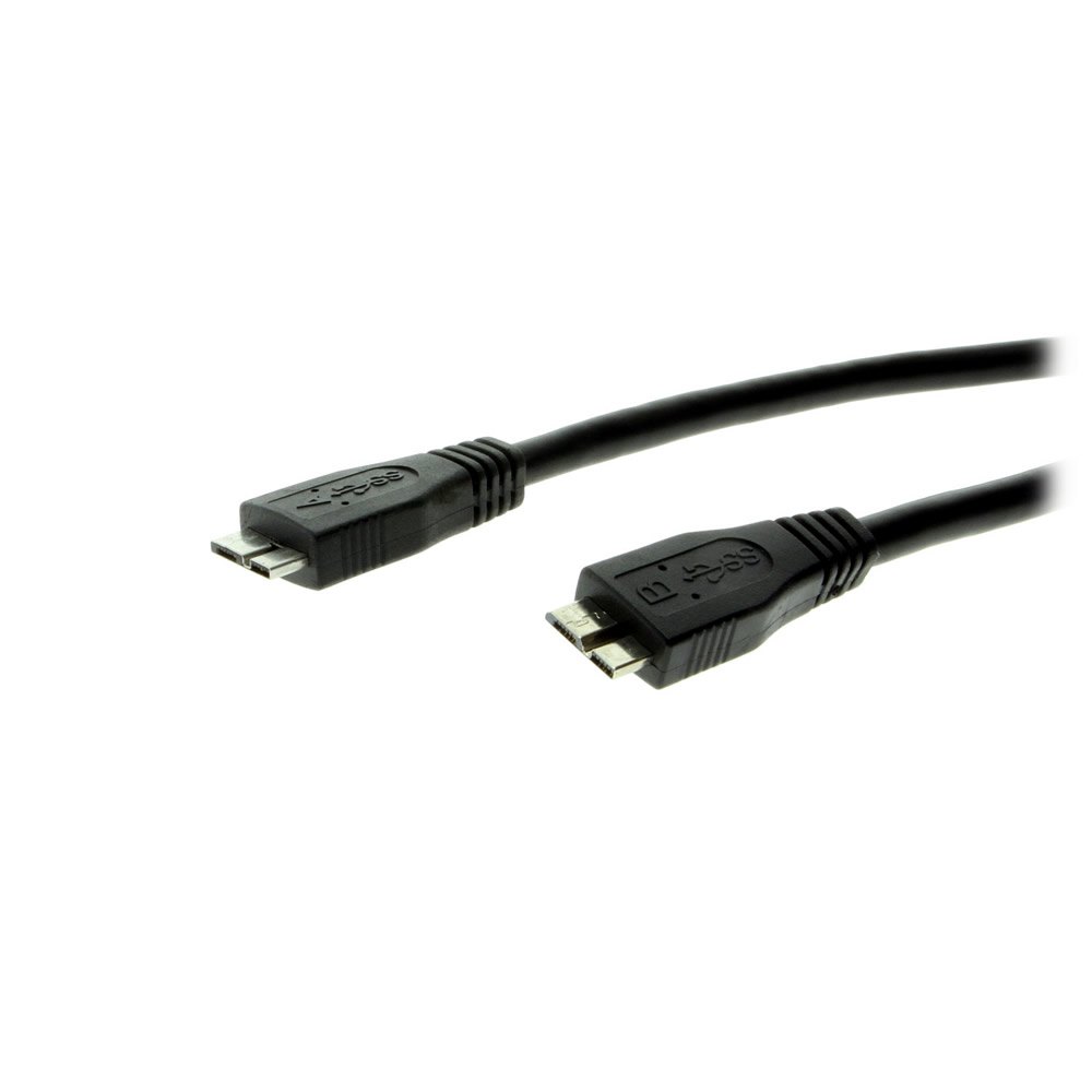 3 ft Mini USB Cable - A to Left Angle Mini B