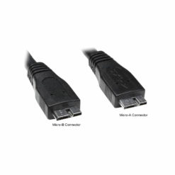 USB 3.0 Micro-A and B Labeled