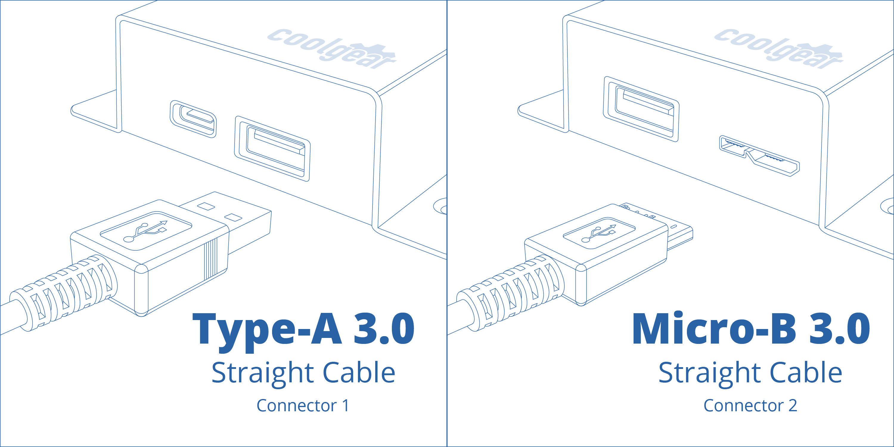 3ft. USB 3.0 Micro-A to Micro-B SuperSpeed Cable