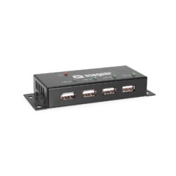 4 Port USB 2.0 Powered Hub w/ Port Status LEDs