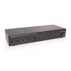 4 Port USB 2.0 Powered Hub w/ Port Status LEDs