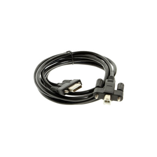 15ft Screw Lock USB 2.0 Hi-Speed A to B Device Cable