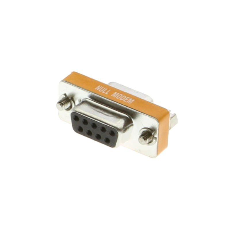 Serial RS-232 DB9 9 Pin Female to Female F//F Gender Changer Coupler Adapter GN