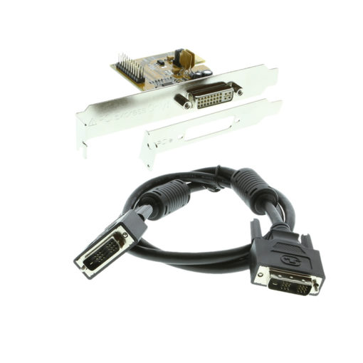 PCIe Card DVI Expansion Cable