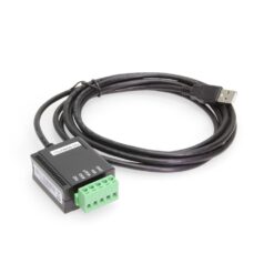 2-Port USB 2.0 to RS-232 DB-9 Industrial Serial Adapter w/ 15kV ESD Surge Protection