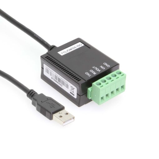 USB to RS-232 Isolated TTL | CMOS 5ft. Adapter Cable w/ TB