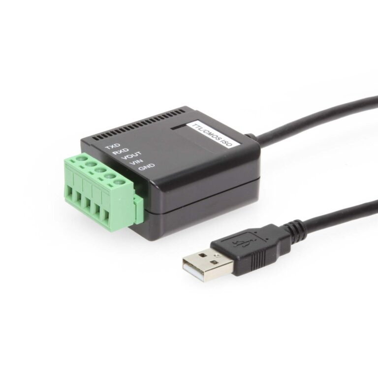 USB to RS-232 Isolated TTL | CMOS 5ft. Adapter Cable w/ TB - Coolgear